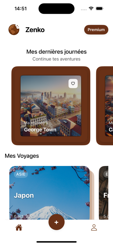 Zenko App Interface